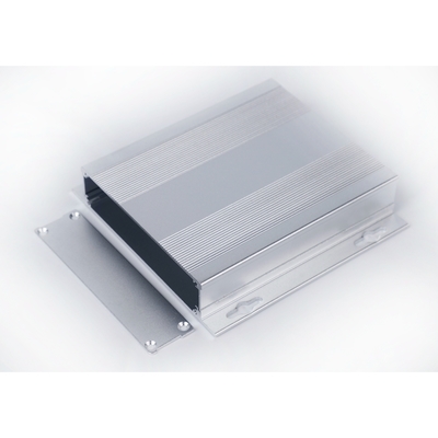 Podział ciała Czarny anodowany aluminiowy obudowa z płaszczyzną ścienną 107*27*120mm