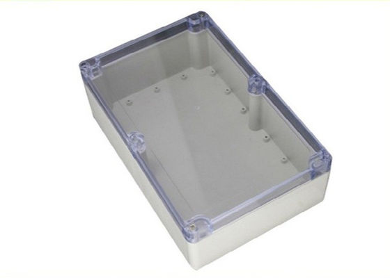 Uszczelnione plastikowe obudowy 263 * 182 * 60 mm Ip65 z przezroczystą pokrywką